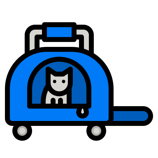 transporter dla kota Generic Outline Color ikona
