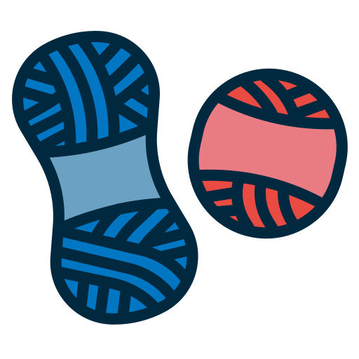 Yarn Generic Outline Color icon