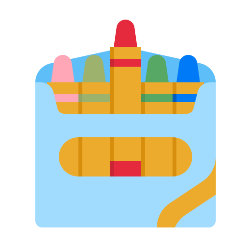 Crayon Generic Flat icon