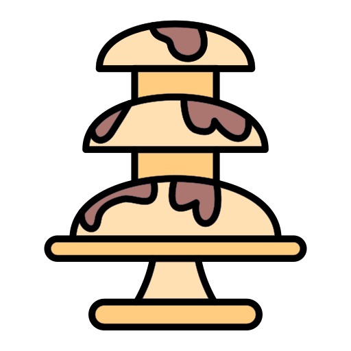 Chocolate fountain Generic Outline Color icon