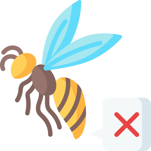 Bee sting allergy Special Flat icon