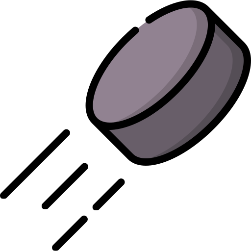 Hockey puck Special Lineal color icon