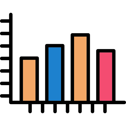 balkendiagramm Generic Outline Color icon