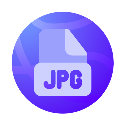 jpg Generic Flat Gradient icoon