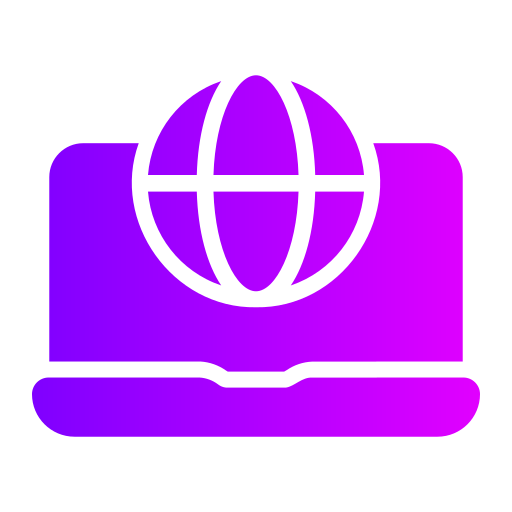 sitio web Generic Flat Gradient icono