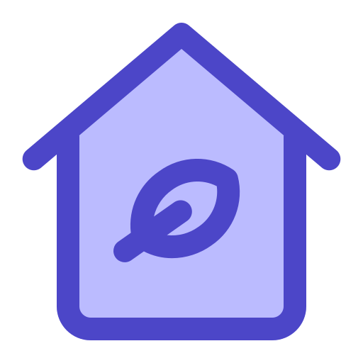 casa ecologica Generic Blue icona