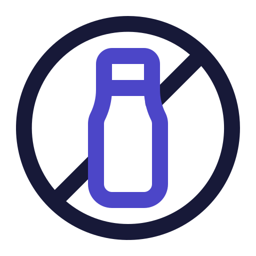 keine plastikflaschen Generic Outline Color icon