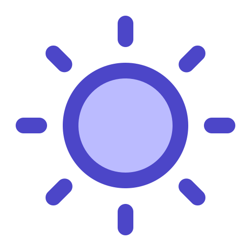 sol Generic Blue Ícone