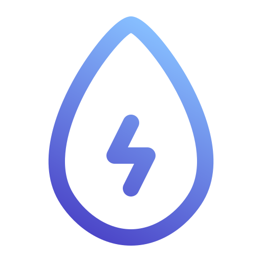 energia dell'acqua Generic Gradient icona