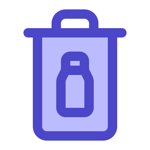 ごみ箱 Generic Blue icon