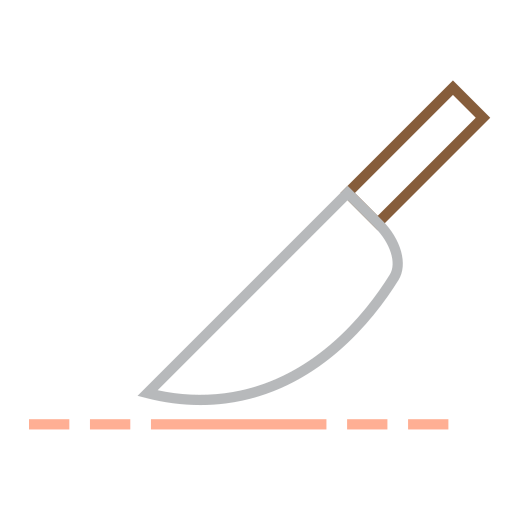 couteau chirurgical Generic Outline Color Icône