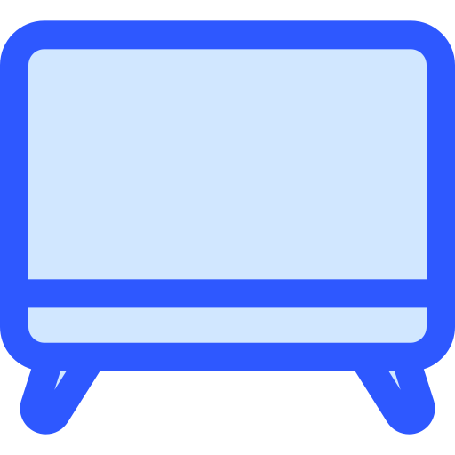 fernsehen Generic Blue icon