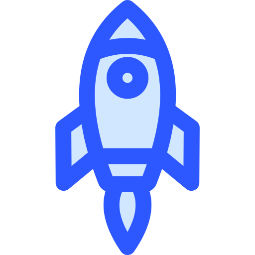 ロケット Generic Blue icon