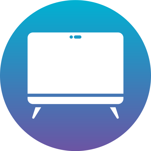 Television Generic Flat Gradient icon