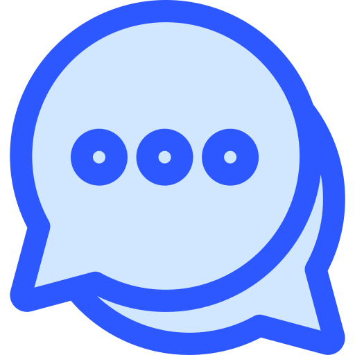 bolla di chat Generic Blue icona