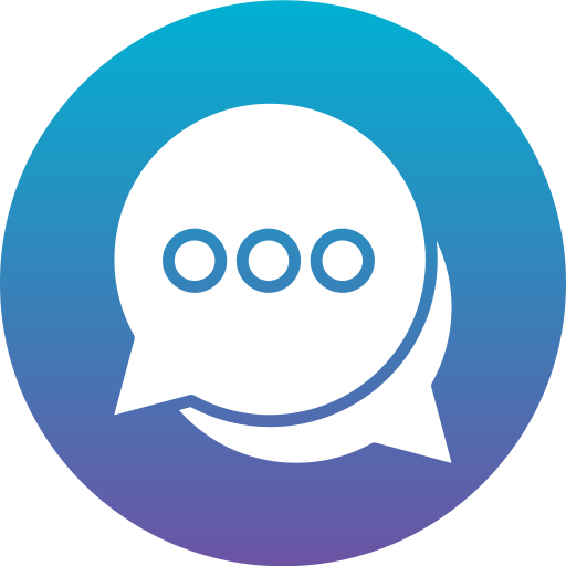 Chat bubble Generic Flat Gradient icon