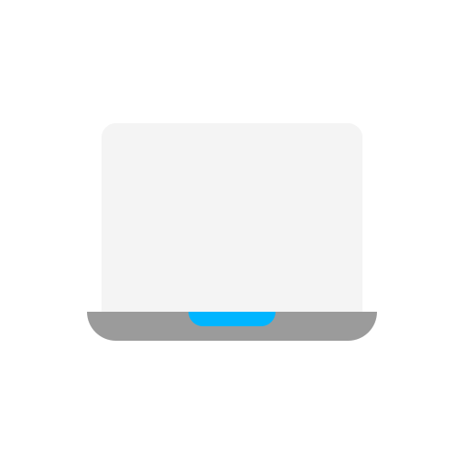 Компьютер подключен к сети Generic Flat иконка
