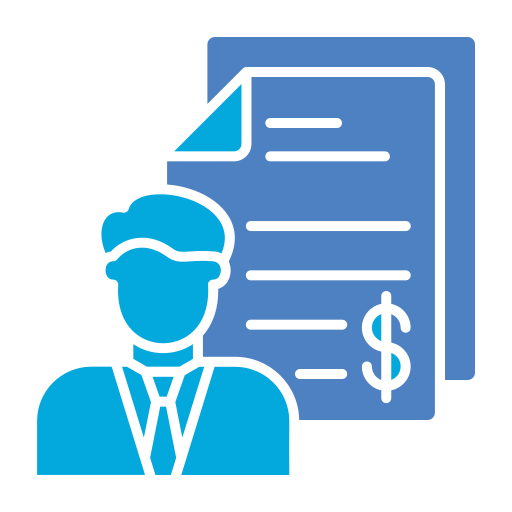 business analyst Generic Blue icon