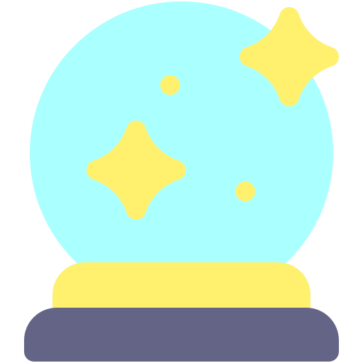 kryształowa kula Generic Flat ikona