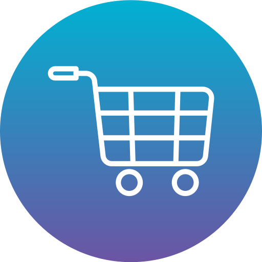 carrito de compras Generic Flat Gradient icono