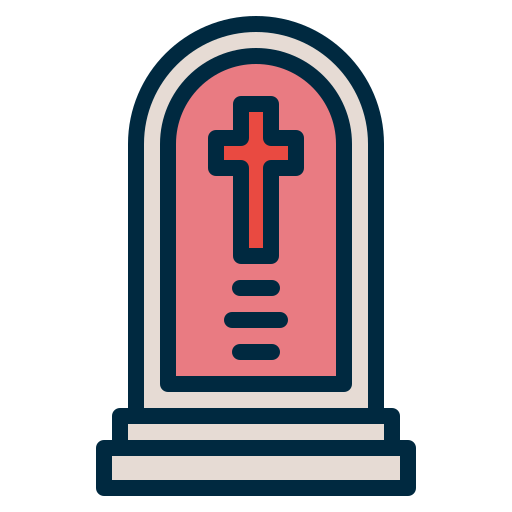 Cemetery Generic Outline Color icon