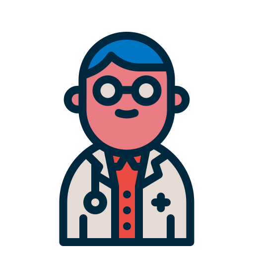 doctor Generic Outline Color icono