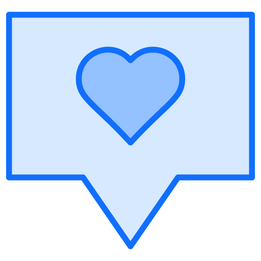 소셜 미디어 Generic Blue icon