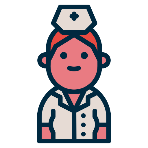 enfermera Generic Outline Color icono