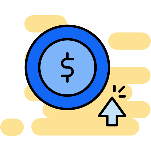 Pay per click Generic Rounded Shapes icon