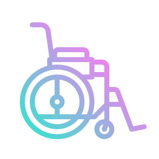 Wheel chair Generic Gradient icon