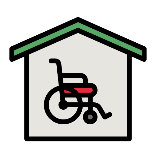 Retirement home Generic Outline Color icon