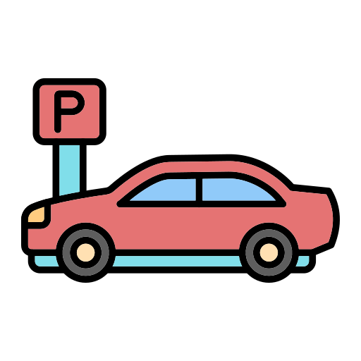 parcheggio Generic Outline Color icona