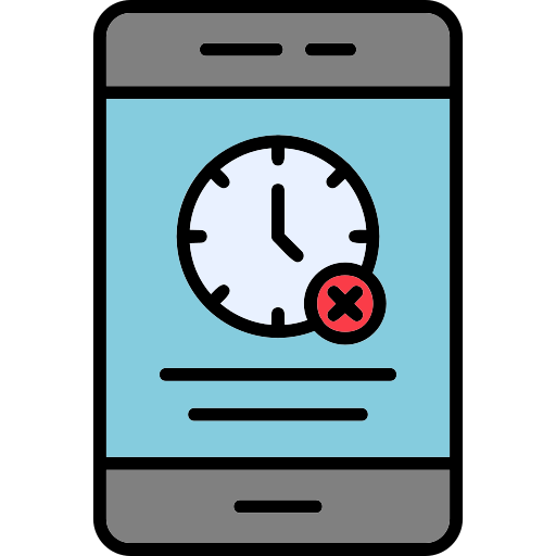 No time Generic Outline Color icon