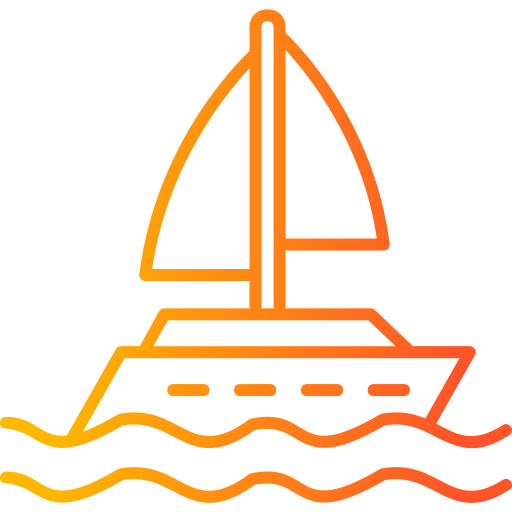 yacht Generic Gradient icon