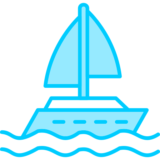 jacht Generic Blue ikona