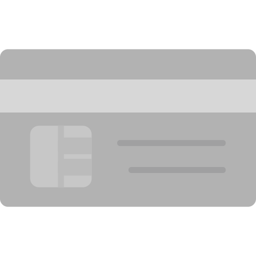 kreditkarte Generic Grey icon