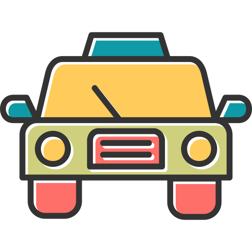 タクシー Generic Color Omission icon