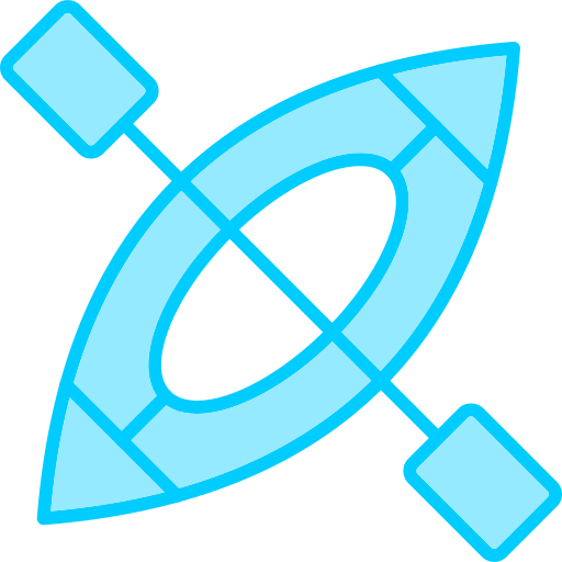カヤック Generic Blue icon