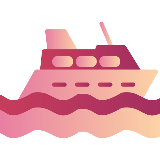 crucero Generic Flat Gradient icono