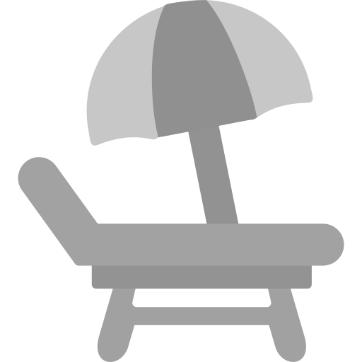 silla de playa Generic Grey icono