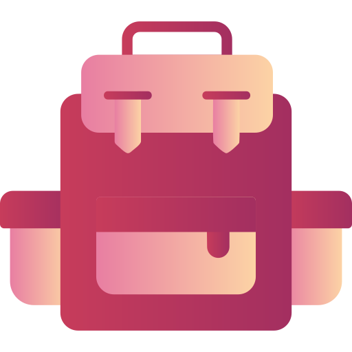 Backpack Generic Flat Gradient icon