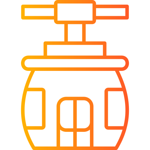 teleférico Generic Gradient icono