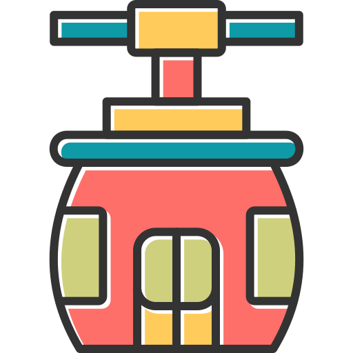 케이블카 Generic Color Omission icon