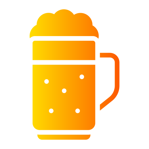 cerveza Generic Flat Gradient icono