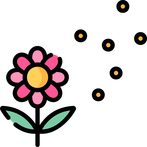Цветочная пыльца Special Lineal color иконка
