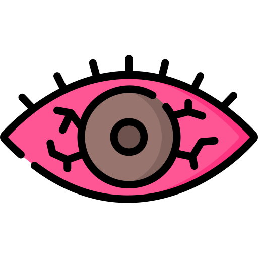Red eyes Special Lineal color icon