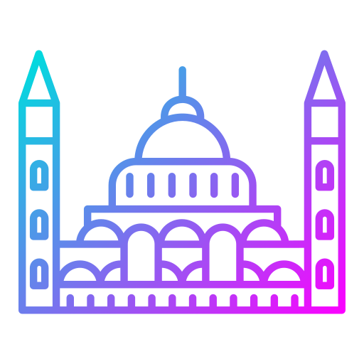 Hungarian parliament Generic Gradient icon