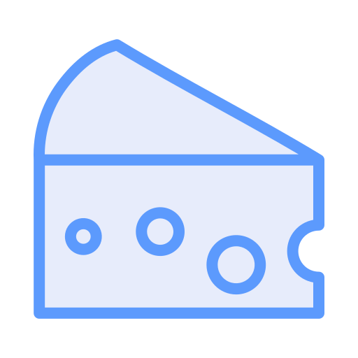 チーズ Generic Blue icon