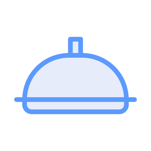 cubierta de comida Generic Blue icono