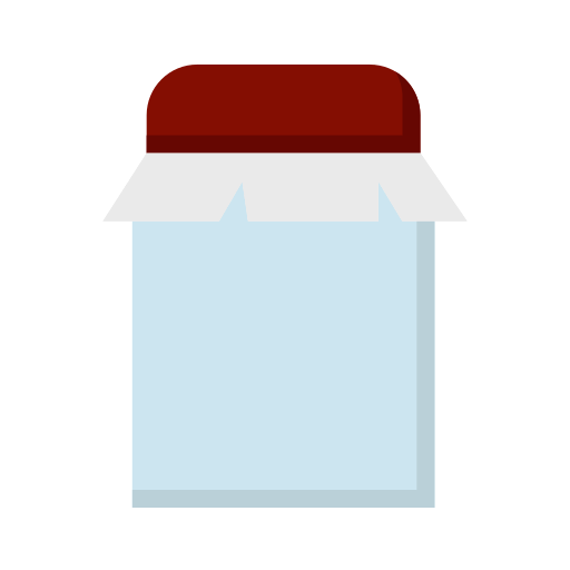 glasbehälter Generic Flat icon